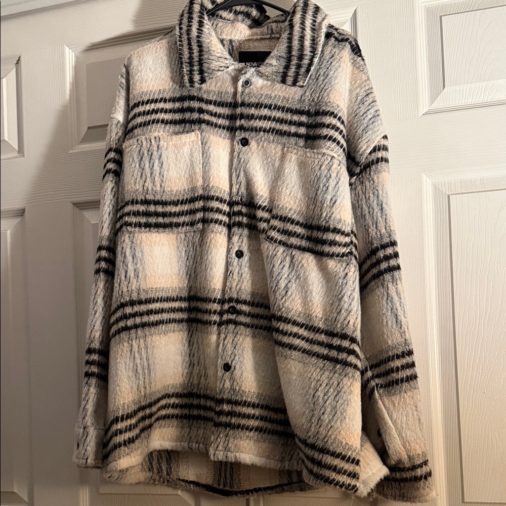 #146 - Plaid Button-Up Men’s Shacket